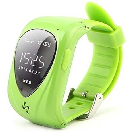 Ceas Smartwatch GPS Copii iUni U11,Telefon incoporat, Alarma SOS, Green + Boxa Cadou