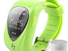 Ceas Smartwatch GPS Copii iUni U11,Telefon incoporat, Alarma SOS, Green + Boxa Cadou