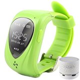 Ceas Smartwatch GPS Copii iUni U11,Telefon incoporat, Alarma SOS, Green + Boxa Cadou